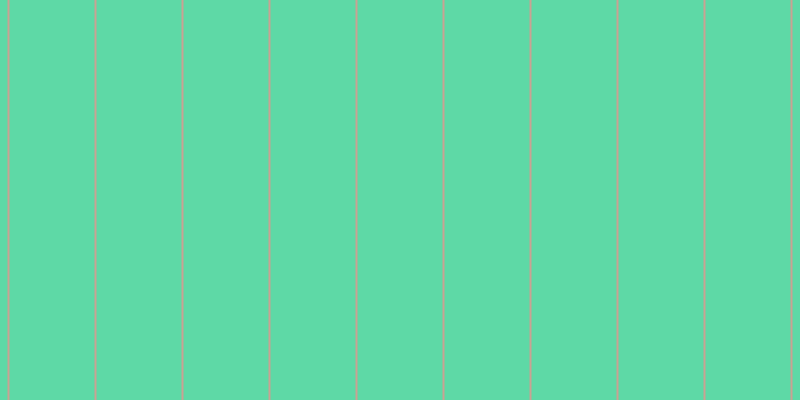 #2bcd8b (75%), #caa393 vertical lines, two pixels wide, eighty-five pixels apart