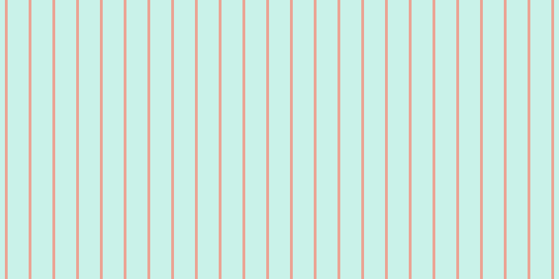 #2bcdac (25%), #eba393 vertical lines, four pixels wide, thirty pixels apart