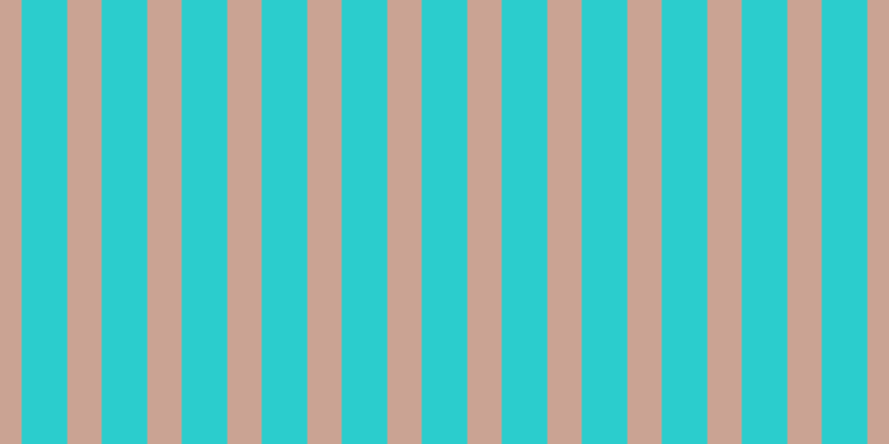 #2bcdcd, #caa393 vertical lines, thirty-one pixels wide, forty-one pixels apart