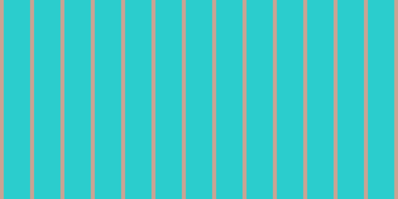 #2bcdcd, #caa393 vertical lines, eight pixels wide, fifty-three pixels apart