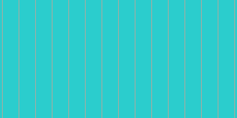 #2bcdcd, #caa393 vertical lines, two pixels wide, fifty-four pixels apart