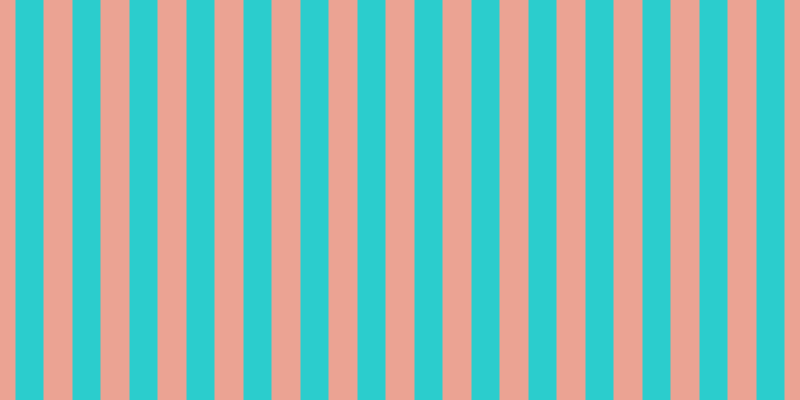 #2bcdcd, #eba393 vertical lines, twenty-nine pixels wide, twenty-eight pixels apart