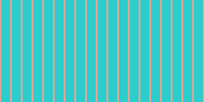 #2bcdcd, #eba393 vertical lines, seven pixels wide, thirty-five pixels apart