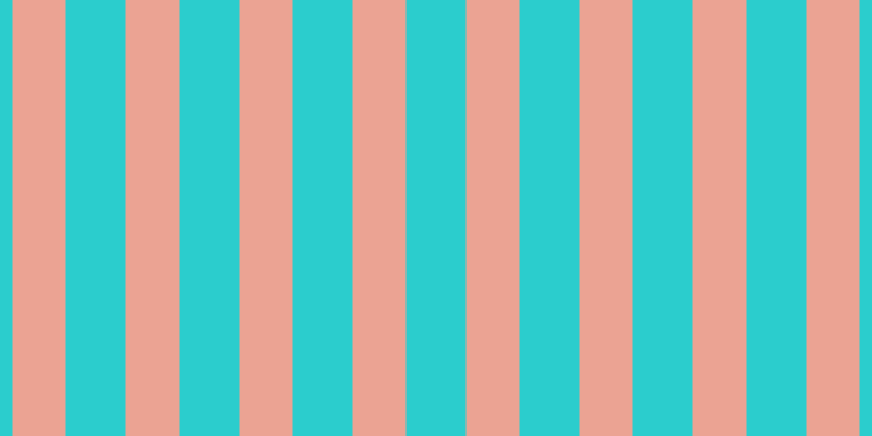 #2bcdcd, #eba393 vertical lines, forty-nine pixels wide, fifty-five pixels apart