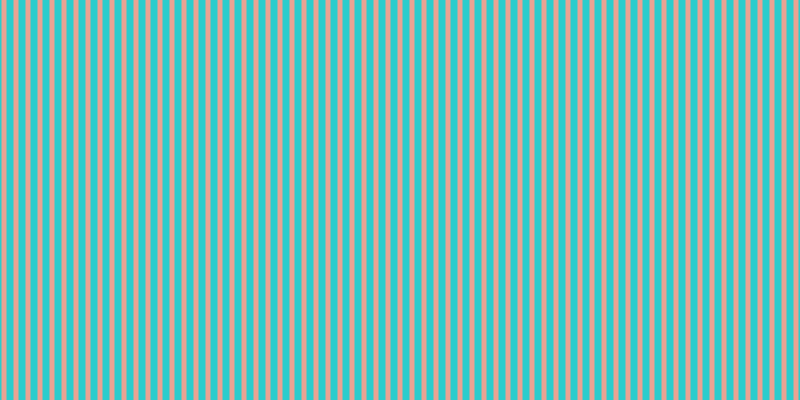 #2bcdcd, #eba393 vertical lines, five pixels wide, seven pixels apart