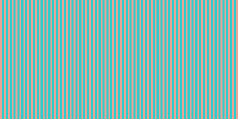 #2bcdcd, #eba393 vertical lines, six pixels wide, seven pixels apart