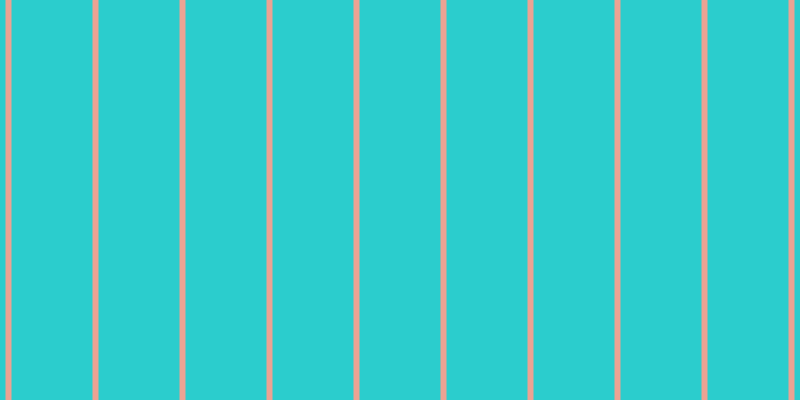 #2bcdcd, #eba393 vertical lines, six pixels wide, eighty-one pixels apart