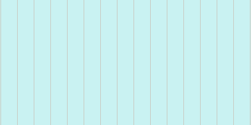 #2bcdcd (25%), #caa393 vertical lines, one pixels wide, fifty-two pixels apart