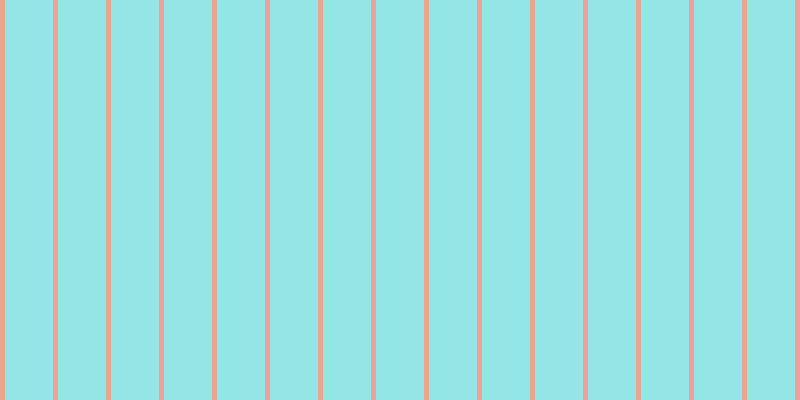 #2bcdcd (50%), #eba393 vertical lines, five pixels wide, forty-eight pixels apart