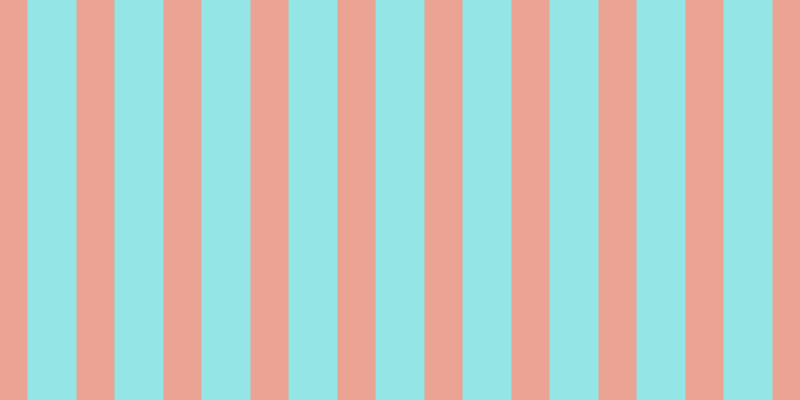 #2bcdcd (50%), #eba393 vertical lines, thirty-eight pixels wide, forty-nine pixels apart