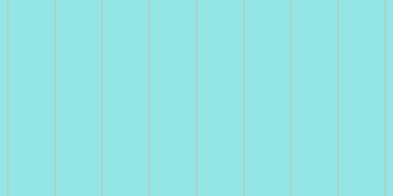 #2bcdcd (50%), #eba393 vertical lines, one pixels wide, ninety-five pixels apart