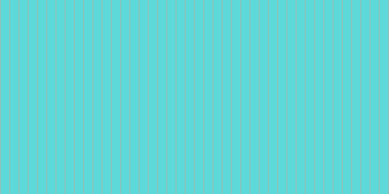 #2bcdcd (75%), #caa393 vertical lines, one pixels wide, eighteen pixels apart
