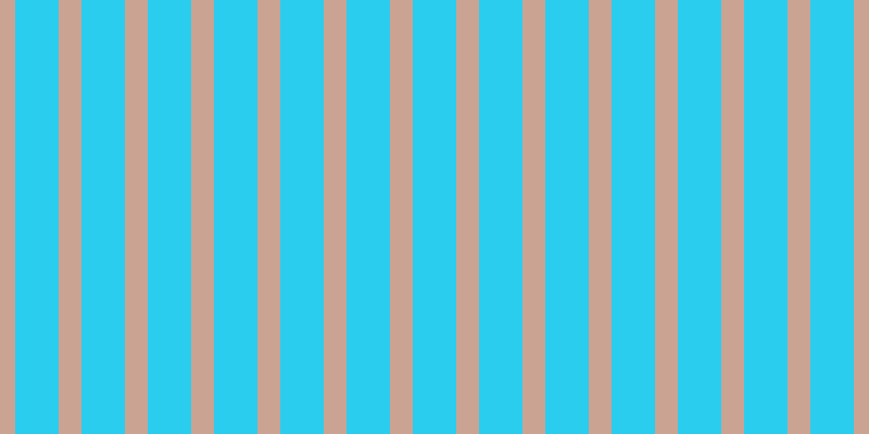 #2bcdee, #caa393 vertical lines, twenty-one pixels wide, forty pixels apart