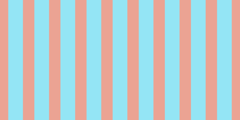 #2bcdee (50%), #eba393 vertical lines, thirty-eight pixels wide, forty-nine pixels apart