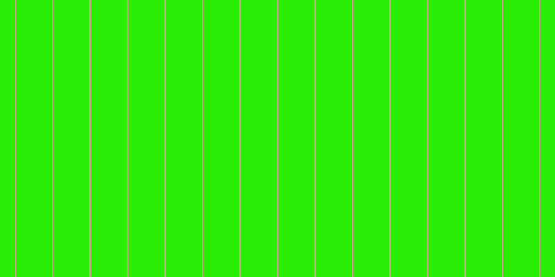 #2bee07, #caa393 vertical lines, two pixels wide, fifty-two pixels apart