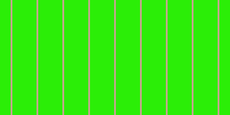 #2bee07, #caa393 vertical lines, six pixels wide, eighty-four pixels apart