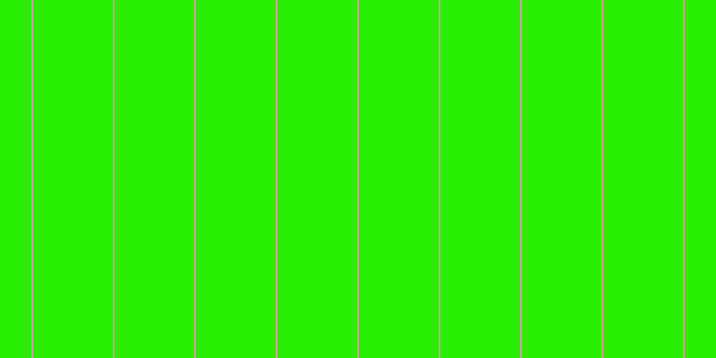 #2bee07, #caa393 vertical lines, two pixels wide, eighty-nine pixels apart