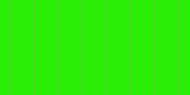 #2bee07, #caa393 vertical lines, two pixels wide, ninety-nine pixels apart