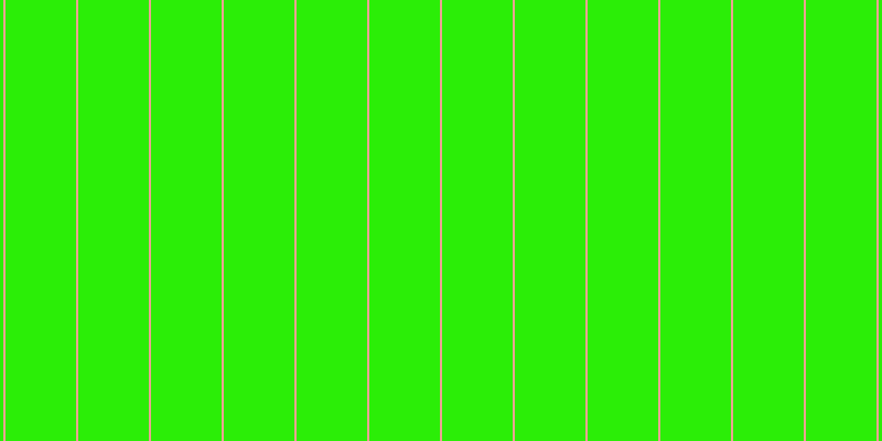 #2bee07, #eba393 vertical lines, two pixels wide, sixty-four pixels apart