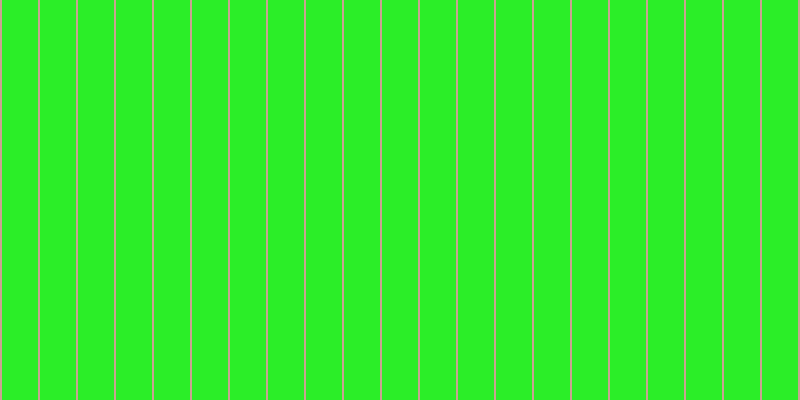 #2bee28, #caa393 vertical lines, two pixels wide, thirty-six pixels apart