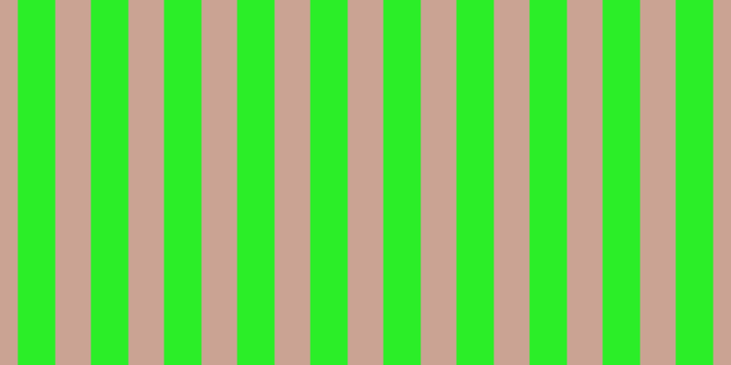 #2bee28, #caa393 vertical lines, thirty-nine pixels wide, forty-one pixels apart