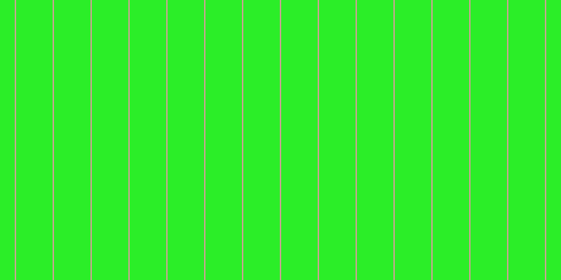 #2bee28, #caa393 vertical lines, two pixels wide, fifty-two pixels apart