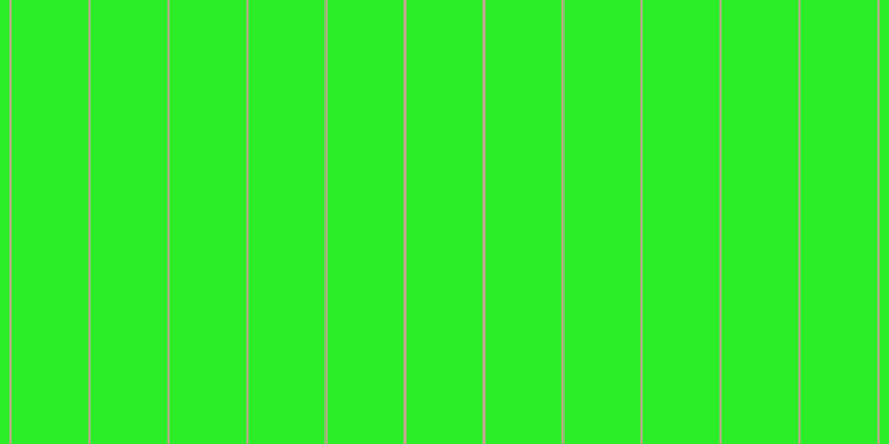 #2bee28, #caa393 vertical lines, two pixels wide, sixty-nine pixels apart