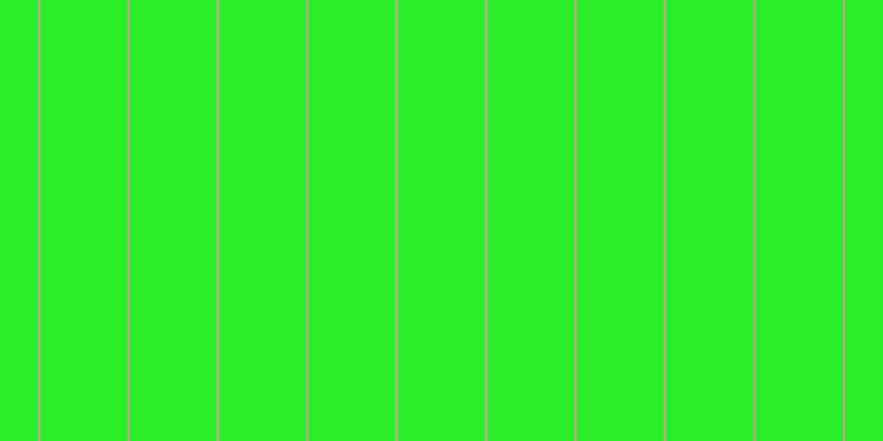 #2bee28, #caa393 vertical lines, two pixels wide, seventy-nine pixels apart