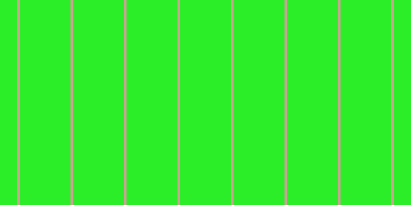 #2bee28, #caa393 vertical lines, five pixels wide, ninety-nine pixels apart