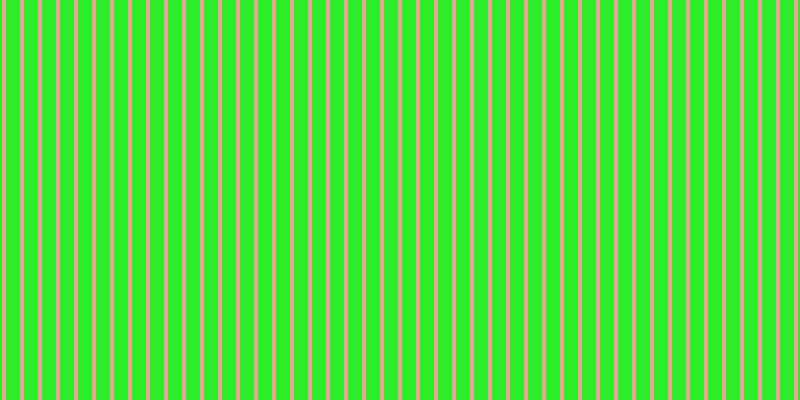 #2bee28, #eba393 vertical lines, four pixels wide, fourteen pixels apart