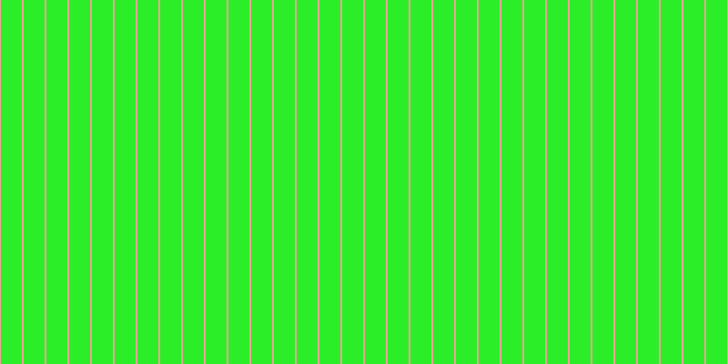 #2bee28, #eba393 vertical lines, two pixels wide, twenty-three pixels apart