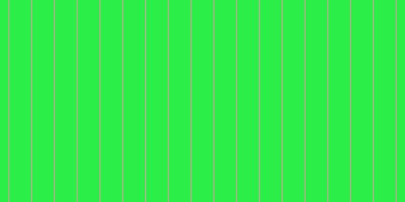 #2bee49, #caa393 vertical lines, two pixels wide, forty-three pixels apart
