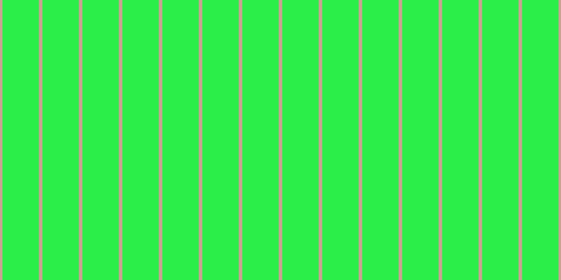 #2bee49, #caa393 vertical lines, five pixels wide, fifty-two pixels apart