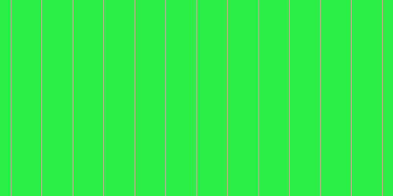 #2bee49, #caa393 vertical lines, two pixels wide, sixty-one pixels apart