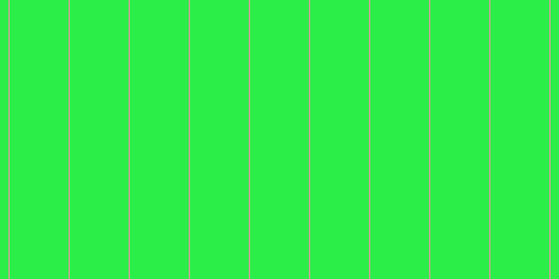 #2bee49, #caa393 vertical lines, two pixels wide, eighty-four pixels apart
