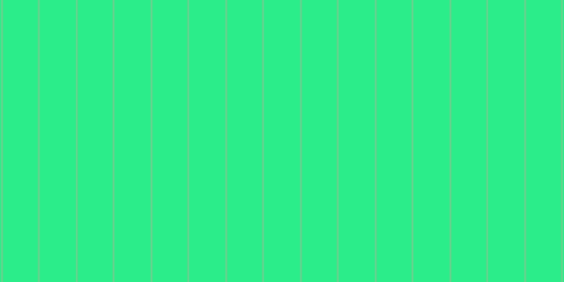 #2bee8b, #caa393 vertical lines, one pixels wide, fifty-two pixels apart