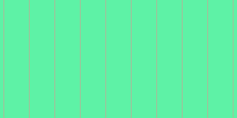 #2bee8b (75%), #caa393 vertical lines, two pixels wide, eighty-four pixels apart