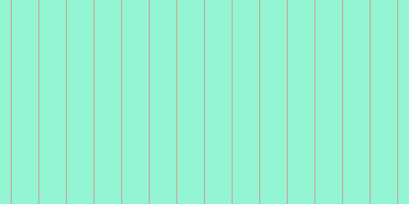 #2beeac (50%), #caa393 vertical lines, two pixels wide, fifty-two pixels apart