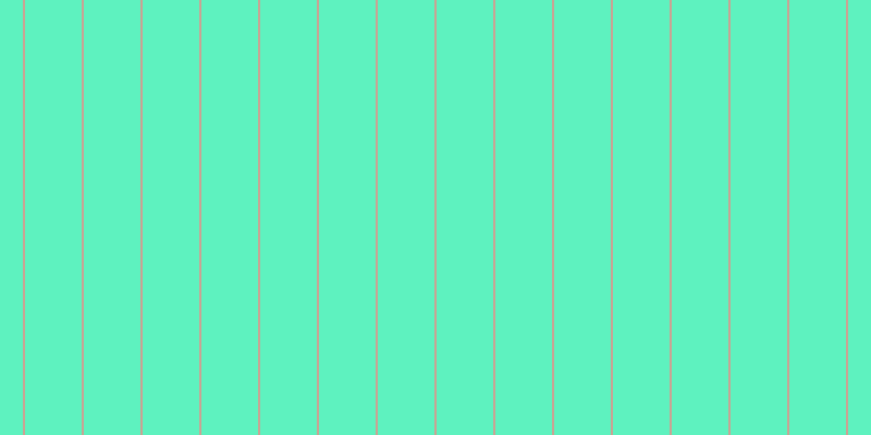 #2beeac (75%), #caa393 vertical lines, two pixels wide, fifty-two pixels apart