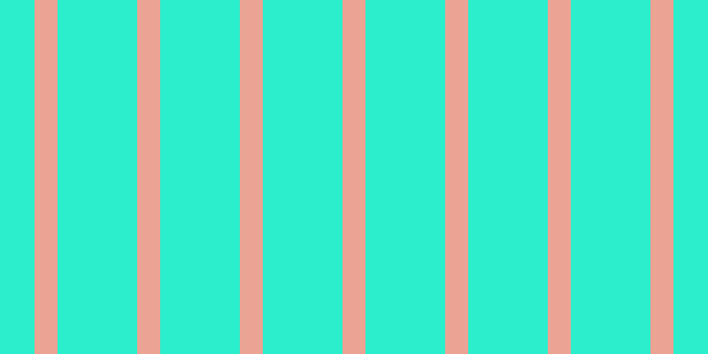 #2beecd, #eba393 vertical lines, twenty-six pixels wide, ninety pixels apart