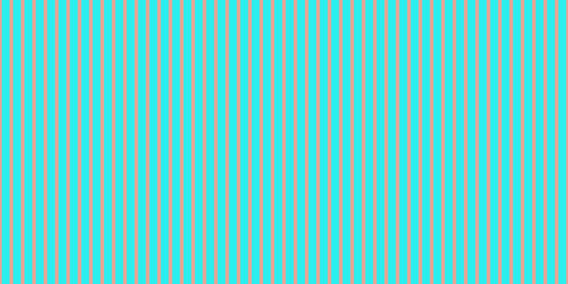#2beeee, #eba393 vertical lines, five pixels wide, eleven pixels apart