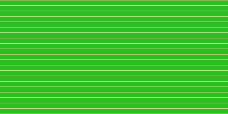 #2cbf20, #dbd393 horizontal lines, two pixels wide, seventeen pixels apart