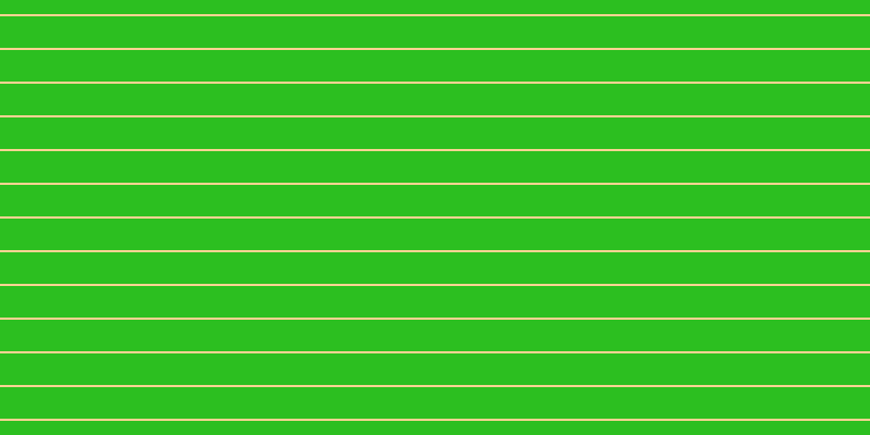 #2cbf20, #fcd393 horizontal lines, two pixels wide, twenty-nine pixels apart
