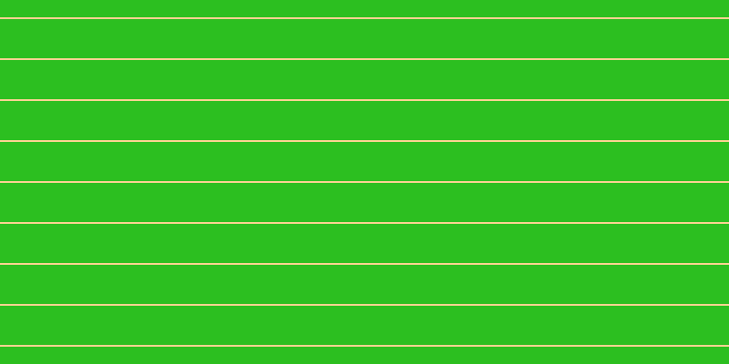 #2cbf20, #fcd393 horizontal lines, two pixels wide, forty-three pixels apart