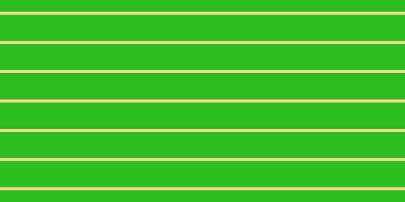 #2cbf20, #fcd393 horizontal lines, six pixels wide, fifty-two pixels apart