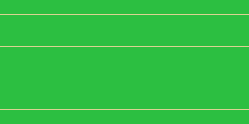 #2cbf41, #dbd393 horizontal lines, two pixels wide, one hundred pixels apart