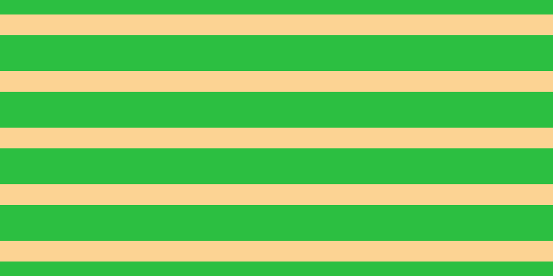 #2cbf41, #fcd393 horizontal lines, thirty pixels wide, fifty-two pixels apart