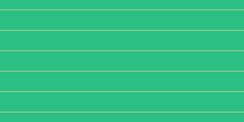 #2cbf83, #dbd393 horizontal lines, two pixels wide, sixty-five pixels apart