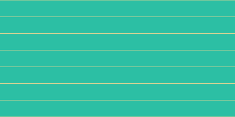 #2cbfa4, #dbd393 horizontal lines, two pixels wide, fifty-five pixels apart