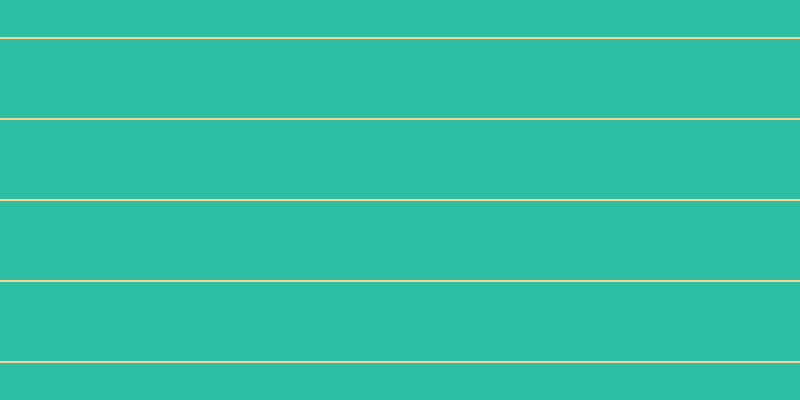 #2cbfa4, #fcd393 horizontal lines, two pixels wide, seventy-nine pixels apart